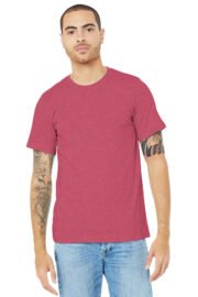 BELLA+CANVAS Unisex Heather CVC Short Sleeve Tee. BC3001CVC - Image 64