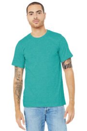 BELLA+CANVAS Unisex Heather CVC Short Sleeve Tee. BC3001CVC - Image 68