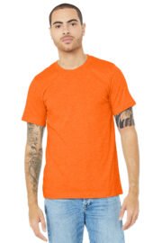 BELLA+CANVAS Unisex Heather CVC Short Sleeve Tee. BC3001CVC - Image 81
