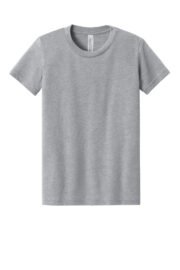 BELLA+CANVAS Youth Heather CVC Tee BC3001YCVC - Image 5