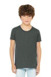 BELLA+CANVAS Youth Heather CVC Tee BC3001YCVC - Image 11