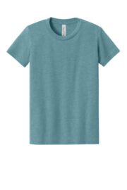 BELLA+CANVAS Youth Heather CVC Tee BC3001YCVC - Image 12