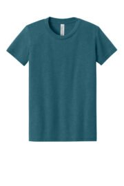 BELLA+CANVAS Youth Heather CVC Tee BC3001YCVC - Image 14