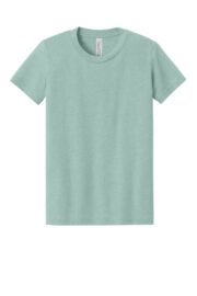 BELLA+CANVAS Youth Heather CVC Tee BC3001YCVC - Image 16