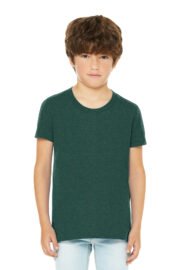 BELLA+CANVAS Youth Heather CVC Tee BC3001YCVC - Image 17