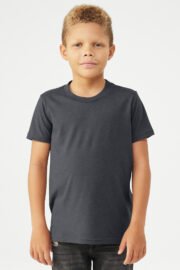 BELLA+CANVAS Youth Heather CVC Tee BC3001YCVC - Image 21