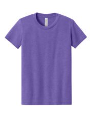 BELLA+CANVAS Youth Heather CVC Tee BC3001YCVC - Image 33