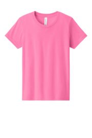 BELLA+CANVAS Youth Heather CVC Tee BC3001YCVC - Image 37