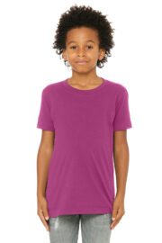 BELLA+CANVAS Youth Jersey Short Sleeve Tee. BC3001Y - Image 10