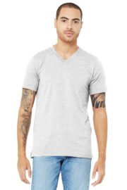 BELLA+CANVAS Unisex Jersey Short Sleeve V-Neck Tee. BC3005 - Image 3