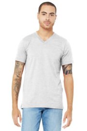 BELLA+CANVAS Unisex Jersey Short Sleeve V-Neck Tee. BC3005
