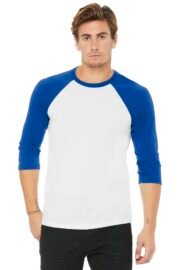 BELLA+CANVAS Unisex 3/4-Sleeve Baseball Tee. BC3200 - Image 23