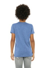 BELLA+CANVAS Youth Triblend Short Sleeve Tee. BC3413Y - Image 4