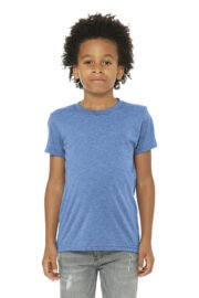BELLA+CANVAS Youth Triblend Short Sleeve Tee. BC3413Y - Image 9