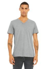 BELLA+CANVAS Unisex Triblend Short Sleeve V-Neck Te. BC3415 - Image 7