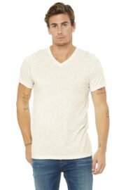 BELLA+CANVAS Unisex Triblend Short Sleeve V-Neck Te. BC3415 - Image 13