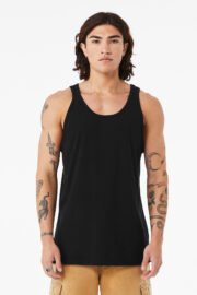 BELLA+CANVAS Unisex Heather CVC Tank BC3480CVC - Image 2