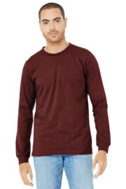BELLA+CANVAS Unisex Heather CVC Long Sleeve Tee BC3501CVC - Image 12