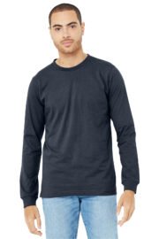 BELLA+CANVAS Unisex Heather CVC Long Sleeve Tee BC3501CVC - Image 22