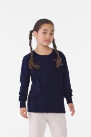 BELLA+CANVAS Youth Jersey Long Sleeve Tee BC3501Y - Image 7