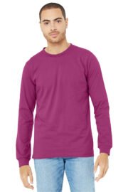 BELLA+CANVAS Unisex Jersey Long Sleeve Tee. BC3501 - Image 12