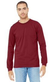 BELLA+CANVAS Unisex Jersey Long Sleeve Tee. BC3501 - Image 16