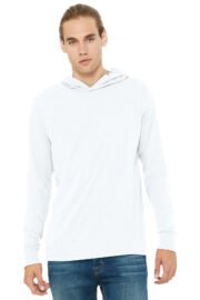 BELLA+CANVAS Unisex Jersey Long Sleeve Hoodie. BC3512 - Image 12