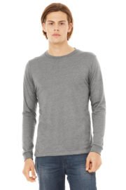 BELLA+CANVAS Unisex Triblend Long Sleeve Tee BC3513 - Image 8