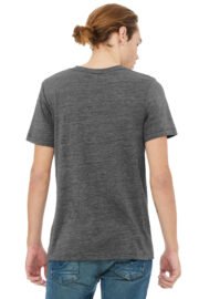 BELLA+CANVAS Unisex Textured Jersey V-Neck Tee BC3655 - Image 4