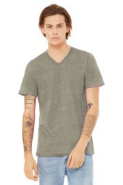 BELLA+CANVAS Unisex Textured Jersey V-Neck Tee BC3655 - Image 13