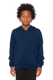 BELLA+CANVAS Youth Sponge Fleece Pullover Hoodie BC3719Y - Image 11