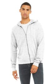 BELLA+CANVAS Unisex Sponge Fleece Full-Zip Hoodie. BC3739 - Image 8