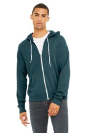 BELLA+CANVAS Unisex Sponge Fleece Full-Zip Hoodie. BC3739 - Image 11