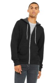 BELLA+CANVAS Unisex Sponge Fleece Full-Zip Hoodie. BC3739 - Image 13