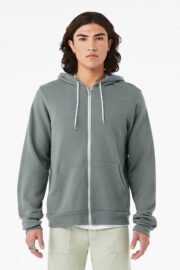 BELLA+CANVAS Unisex Sponge Fleece Full-Zip Hoodie. BC3739 - Image 14