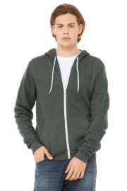 BELLA+CANVAS Unisex Sponge Fleece Full-Zip Hoodie. BC3739 - Image 17