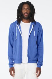 BELLA+CANVAS Unisex Sponge Fleece Full-Zip Hoodie. BC3739 - Image 18