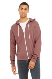 BELLA+CANVAS Unisex Sponge Fleece Full-Zip Hoodie. BC3739 - Image 23