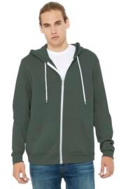 BELLA+CANVAS Unisex Sponge Fleece Full-Zip Hoodie. BC3739 - Image 24