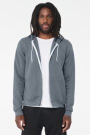 BELLA+CANVAS Unisex Sponge Fleece Full-Zip Hoodie. BC3739 - Image 26