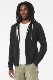 BELLA+CANVAS Unisex Sponge Fleece Full-Zip Hoodie. BC3739 - Image 28