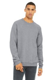 BELLA+CANVAS Unisex Sponge Fleece Raglan Sweatshirt. BC3901 - Image 9