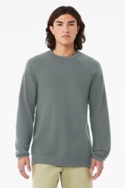 BELLA+CANVAS Unisex Sponge Fleece Raglan Sweatshirt. BC3901 - Image 11