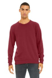BELLA+CANVAS Unisex Sponge Fleece Raglan Sweatshirt. BC3901 - Image 12