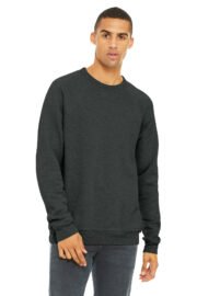 BELLA+CANVAS Unisex Sponge Fleece Raglan Sweatshirt. BC3901 - Image 14