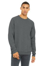 BELLA+CANVAS Unisex Sponge Fleece Raglan Sweatshirt. BC3901 - Image 18