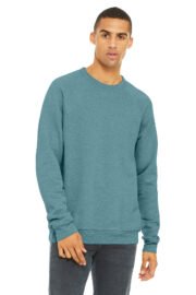BELLA+CANVAS Unisex Sponge Fleece Raglan Sweatshirt. BC3901 - Image 19
