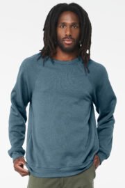 BELLA+CANVAS Unisex Sponge Fleece Raglan Sweatshirt. BC3901 - Image 20