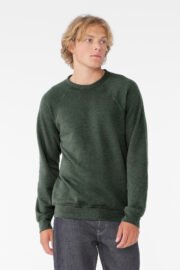 BELLA+CANVAS Unisex Sponge Fleece Raglan Sweatshirt. BC3901 - Image 22