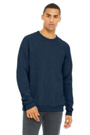 BELLA+CANVAS Unisex Sponge Fleece Raglan Sweatshirt. BC3901 - Image 24